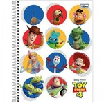 Ficha técnica e caractérísticas do produto Caderno C/D 01 Materia Toy Story 80 Folhas Tilibra