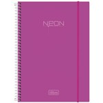 Ficha técnica e caractérísticas do produto Caderno C/D 10 Materias Neon Rosa Tilibra