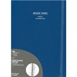 Ficha técnica e caractérísticas do produto Caderno C/ Espiral Medium Things - Azul Denim