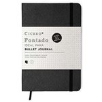 Ficha técnica e caractérísticas do produto Caderno Cicero Bullet Journal Pontado Preto