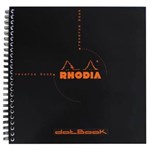 Ficha técnica e caractérísticas do produto Caderno DotBook Rhodia 21X21cm Capa Preta