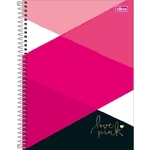 Ficha técnica e caractérísticas do produto Caderno Espiral 20 Matérias Love Pink 320 Folhas Tilibra 304930