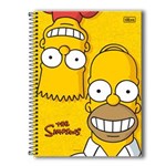 Ficha técnica e caractérísticas do produto Caderno Espiral Capa Dura Universitário 1 Matéria Simpsons 96 Folhas - Tilibra Capa Variada
