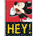 Ficha técnica e caractérísticas do produto Caderno Espiral Mickey 200 Folhas - Tilibra Vermelho