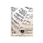 Ficha técnica e caractérísticas do produto Caderno Espiral Pequeno De Música 48 Folhas Tilibra
