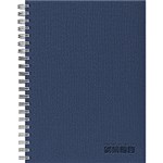 Ficha técnica e caractérísticas do produto Caderno Executivo Pombo 20,3x27,5cm Capa Delhi - Azul