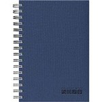 Ficha técnica e caractérísticas do produto Caderno Executivo Pombo 14,1x20,5cm Capa Delhi - Azul