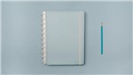 Ficha técnica e caractérísticas do produto Caderno Inteligente Grande Azul Pastel Un PM