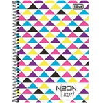 Ficha técnica e caractérísticas do produto Caderno Neon Kori 1/4 Tilibra