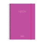 Caderno Neon - Pink - 10 Matérias - Tilibra