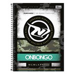 Caderno Onbongo - Camuflado - 160 Folhas - Tilibra