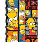 Ficha técnica e caractérísticas do produto Caderno The Simpsons 1x1 - 96 Folhas - Tilibra