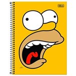Ficha técnica e caractérísticas do produto Caderno Simpsons 200 Folhas 10X1 Capas Sortidas - Tilibra