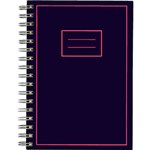 Ficha técnica e caractérísticas do produto Caderno Teca ½ Ofício Azul Marinho C/ 96 Folhas Pautadas
