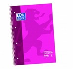Ficha técnica e caractérísticas do produto Caderno Univ 1x1 Europeanbook Rosa 80f 90g 70430266 Canson - 1