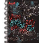Ficha técnica e caractérísticas do produto Caderno Universitário Capa Dura Batman Game Capa 2 - Foroni