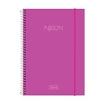 Ficha técnica e caractérísticas do produto Caderno Neon - Pink - 10 Matérias - Tilibra