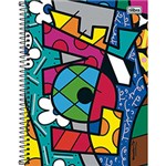 Ficha técnica e caractérísticas do produto Caderno Universitário Romero Britto Love 10 Matérias - Tilibra