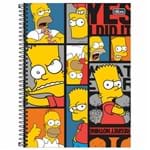 Ficha técnica e caractérísticas do produto Caderno Universitário Simpsons 10 Matérias Tilibra 1012684