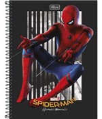 Ficha técnica e caractérísticas do produto Caderno Universitário Spider - Man 10 Matéria 160 Folhas - Tilibra