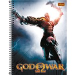 Ficha técnica e caractérísticas do produto Caderno Universitário Tilibra God Of War Azul com Capa Dura - 200 Folhas