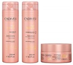 Ficha técnica e caractérísticas do produto Cadiveu Hair Remedy Kit Shampoo (250ml), Condicionador (250ml) e Máscara Reparadora (200ml)