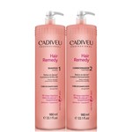 Ficha técnica e caractérísticas do produto Cadiveu Kit Hair Remedy Shampoo+condicionador 980ml