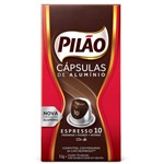 Ficha técnica e caractérísticas do produto Cafe Capsula Espresso Pilao 10 52GR C/10 Unidades