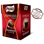 Ficha técnica e caractérísticas do produto Cafe Capsula Espresso Pilao Splendente 10x52g