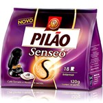Ficha técnica e caractérísticas do produto Café Pilão Senseo Intenso - 18 Sachês - Pilão