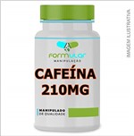 Ficha técnica e caractérísticas do produto Cafeína 210 MG com 60 Cápsulas