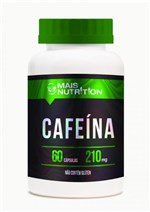 Ficha técnica e caractérísticas do produto Cafeina 210mg 60 Capsulas - Mais Nutrition