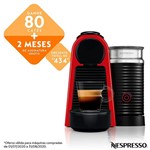 Ficha técnica e caractérísticas do produto Cafeteira com Aeroccino Nespresso Essenza Mini 110v Red Cafeteira com Aero 3 Nespresso Essenza Mini 110v Red