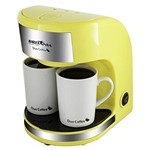 Ficha técnica e caractérísticas do produto Cafeteira Duo Coffee 450W Amarelo - Britânia - 220V