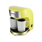 Ficha técnica e caractérísticas do produto Cafeteira Duo Coffee 450W Amarelo - Britânia - Britânia