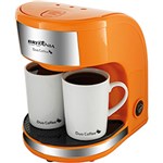 Ficha técnica e caractérísticas do produto Cafeteira Elétrica Britânia Duo Coffee 2 Xícaras Laranja - 450W