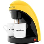 Ficha técnica e caractérísticas do produto Cafeteira Elétrica Cadence Single CAF114 com 2 Xícaras - Amarelo