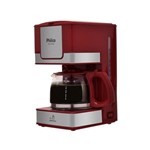Ficha técnica e caractérísticas do produto Cafeteira Elétrica em Inox Philco PH16 Vermelho 110V