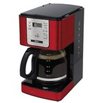Ficha técnica e caractérísticas do produto Cafeteira Elétrica Flavir Oster Vermelha 12 Xícaras - 22787 - 110V