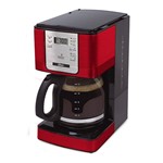Ficha técnica e caractérísticas do produto Cafeteira Elétrica Oster Programável Vermelha - BVSTDC4401RD