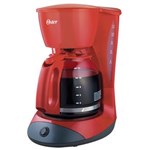Ficha técnica e caractérísticas do produto Cafeteira Elétrica Oster Red Cuisine W12R para 36 Xícaras - Vermelha - 110V