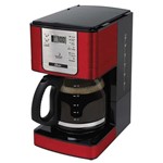 Ficha técnica e caractérísticas do produto Cafeteira Elétrica Programável 1.8l Vermelho 4401rd Oster