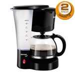 Ficha técnica e caractérísticas do produto Cafeteira Elétrica Semp Coffee 12 Xícaras Preto 110v