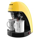 Ficha técnica e caractérísticas do produto Cafeteira Elétrica Single Colors Amarela, CAF214, 220V - Cadence
