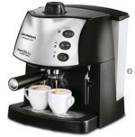 Ficha técnica e caractérísticas do produto Cafeteira Expresso 15 Bar Preta e Prata - Coffee Cream C-08 110V - Mondial
