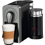 Ficha técnica e caractérísticas do produto Cafeteira Expresso Nespresso Prodigio & Milk com Bluetooth - Titan