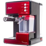 Ficha técnica e caractérísticas do produto Cafeteira Expresso Oster Primalatte Vermelha - 110V