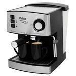 Ficha técnica e caractérísticas do produto Cafeteira Expresso Philco Coffee Express - Inox - 15 Bar - 220v