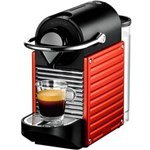 Ficha técnica e caractérísticas do produto Cafeteira Expresso Pixie Nespresso Preto e Vermelho 220v
