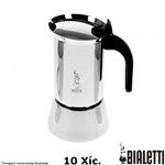 Ficha técnica e caractérísticas do produto Cafeteira Italiana Inox Venus 10 Xícaras - Bialetti